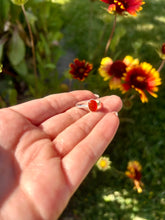 Load image into Gallery viewer, Sterling Silver Carnelian Ring