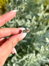 Load image into Gallery viewer, Sterling Silver Labradorite Ring