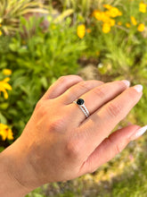 Load image into Gallery viewer, Sterling Silver Onyx Ring