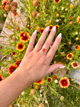 Load image into Gallery viewer, Sterling Silver Carnelian Ring