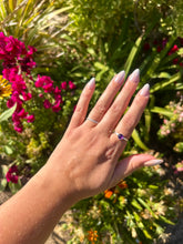 Load image into Gallery viewer, Sterling Silver Amethyst Ring
