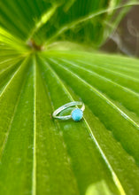 Load image into Gallery viewer, Sterling Silver Larimar Ring