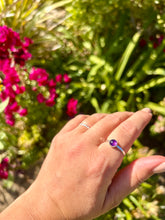 Load image into Gallery viewer, Sterling Silver Amethyst Ring