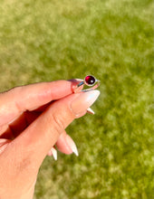 Load image into Gallery viewer, Sterling Silver Garnet Ring