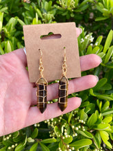 Load image into Gallery viewer, Tiger’s Eye Earrings