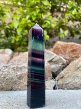 Load image into Gallery viewer, Rainbow Fluorite Tower