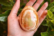 Load image into Gallery viewer, Green and Brown Onyx Egg