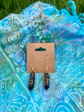 Load image into Gallery viewer, Tiger’s Eye Earrings