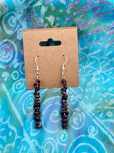 Load image into Gallery viewer, Garnet Earrings