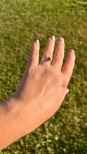 Load image into Gallery viewer, Sterling Silver Garnet Ring
