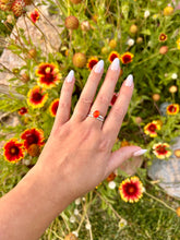 Load image into Gallery viewer, Sterling Silver Carnelian Ring
