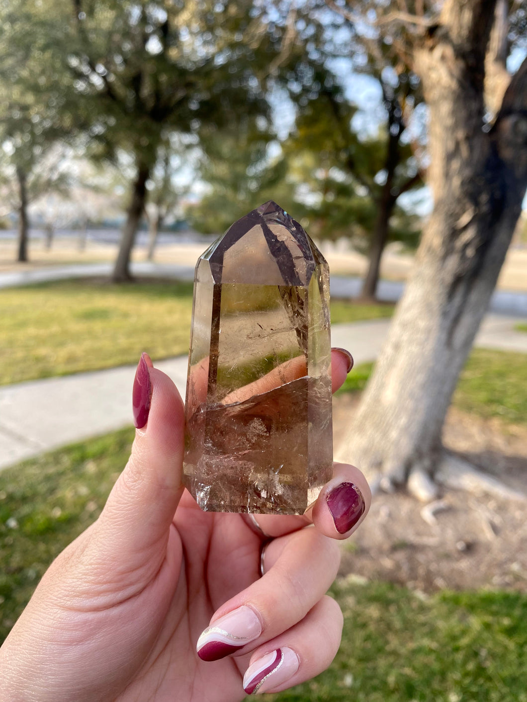 Smokey Quartz Tower