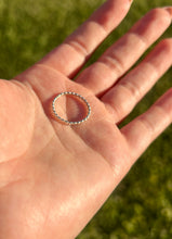 Load image into Gallery viewer, Beaded Sterling Silver Stacker Ring
