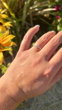 Load image into Gallery viewer, Beaded Sterling Silver Stacker Ring
