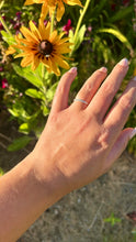 Load image into Gallery viewer, Beaded Sterling Silver Stacker Ring
