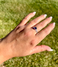 Load image into Gallery viewer, Sterling Silver Amethyst Ring
