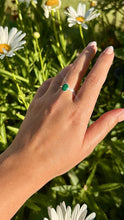 Load image into Gallery viewer, Sterling Silver Malachite Ring
