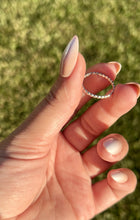 Load image into Gallery viewer, Beaded Sterling Silver Stacker Ring
