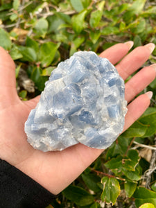 Blue Calcite Chunk