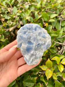 Blue Calcite Chunk