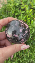 Load and play video in Gallery viewer, Rhodonite Palm Stone
