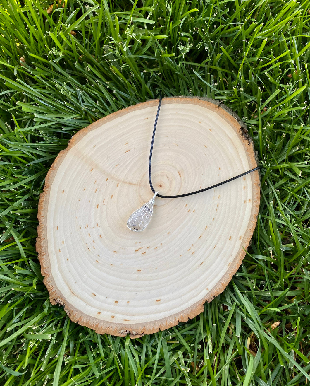 Tourmalated Quartz Pendant