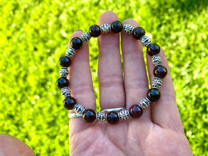 Garnet Stretch Bracelet