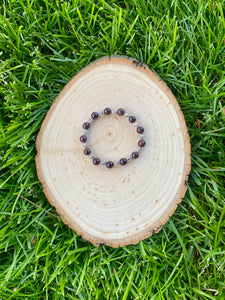 Garnet Stretch Bracelet