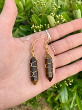 Load image into Gallery viewer, Tiger’s Eye Earrings
