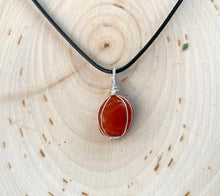 Load image into Gallery viewer, Small Carnelian Pendant
