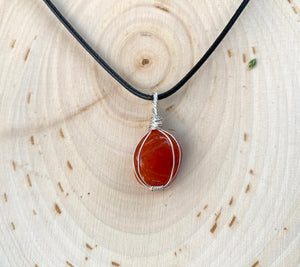 Small Carnelian Pendant