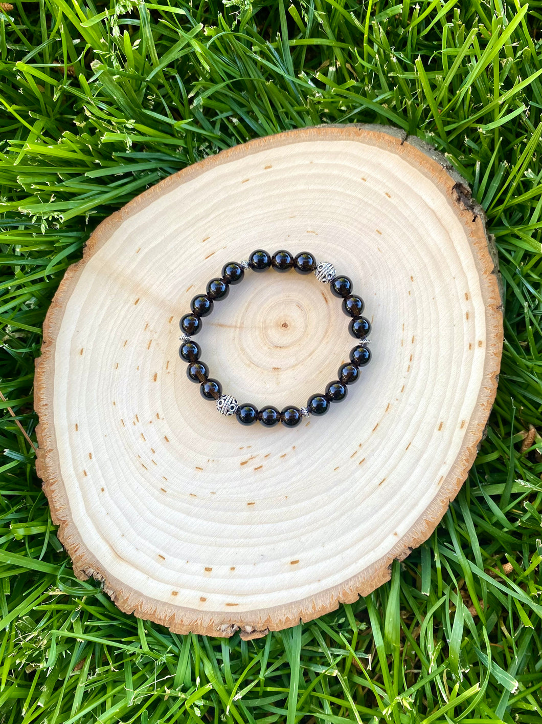 Smokey Quartz Stretch Bracelet