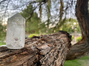 Clear Quartz Tower