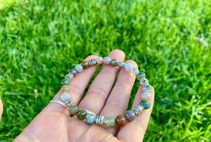 Fancy Jasper Stretch Bracelet