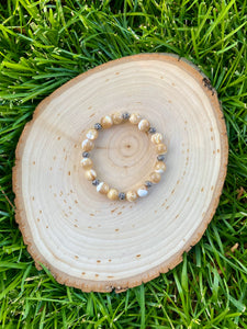 Mother of Pearl Stretch Bracelet