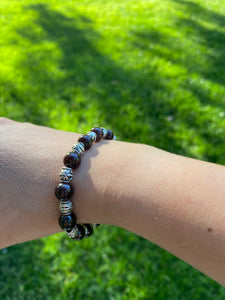 Garnet Stretch Bracelet