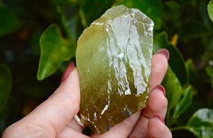 Green Calcite Chunk